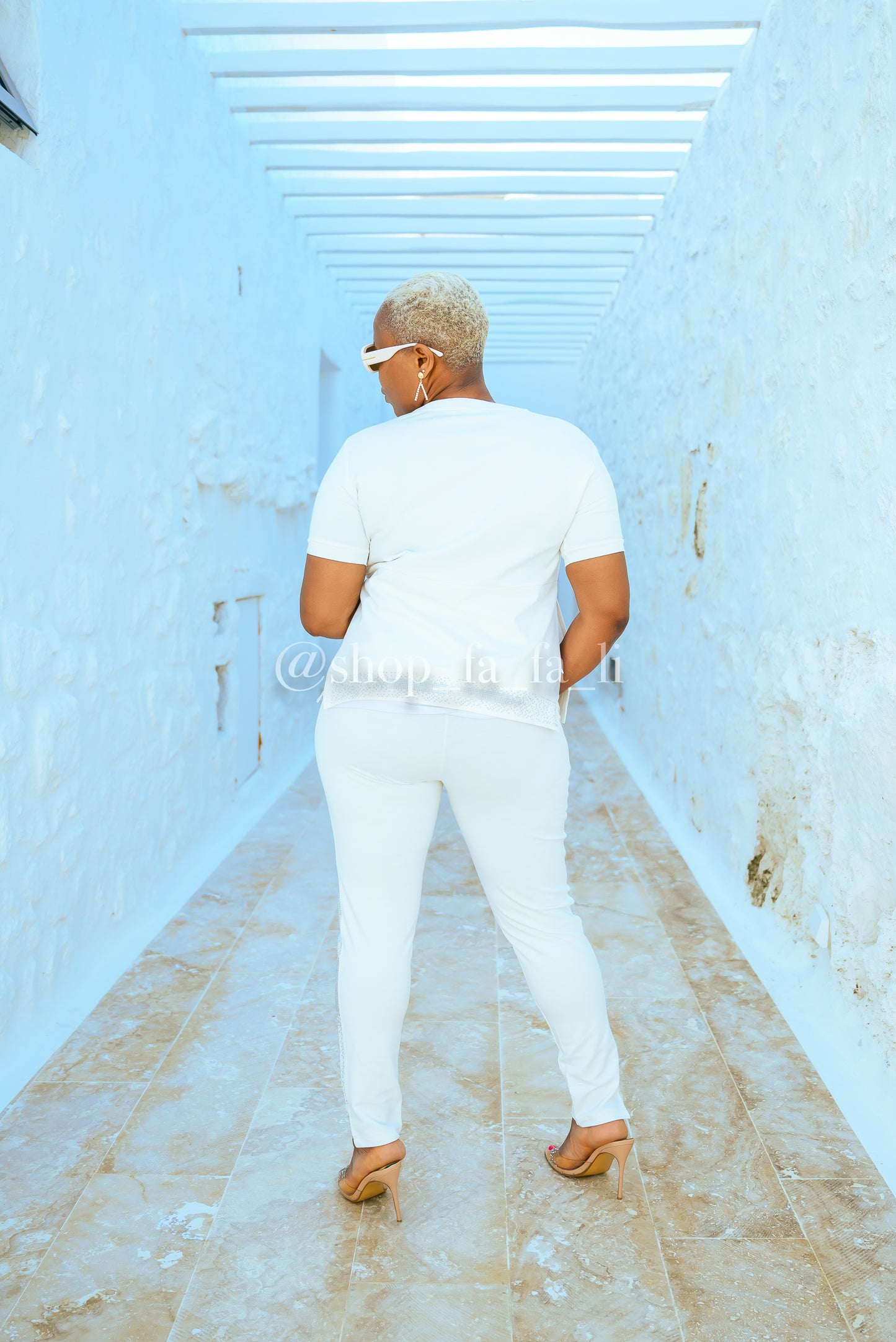 SPW White Casual Set