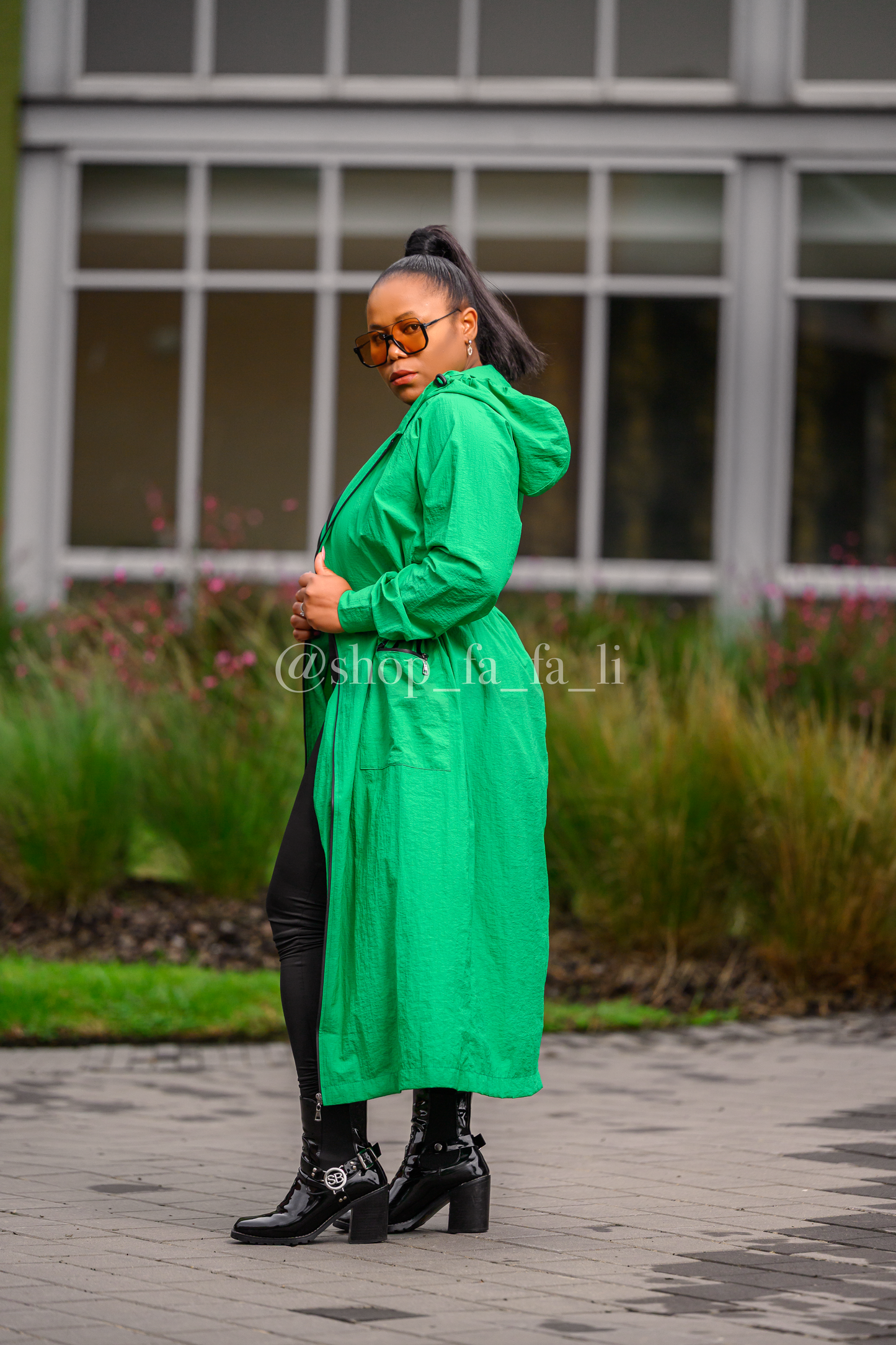 Green Trench Coat