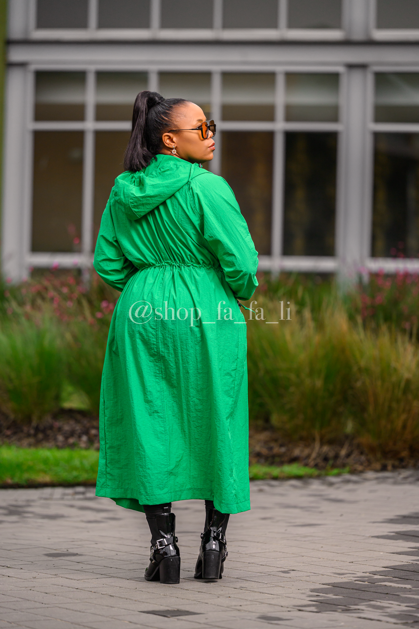 Green Trench Coat