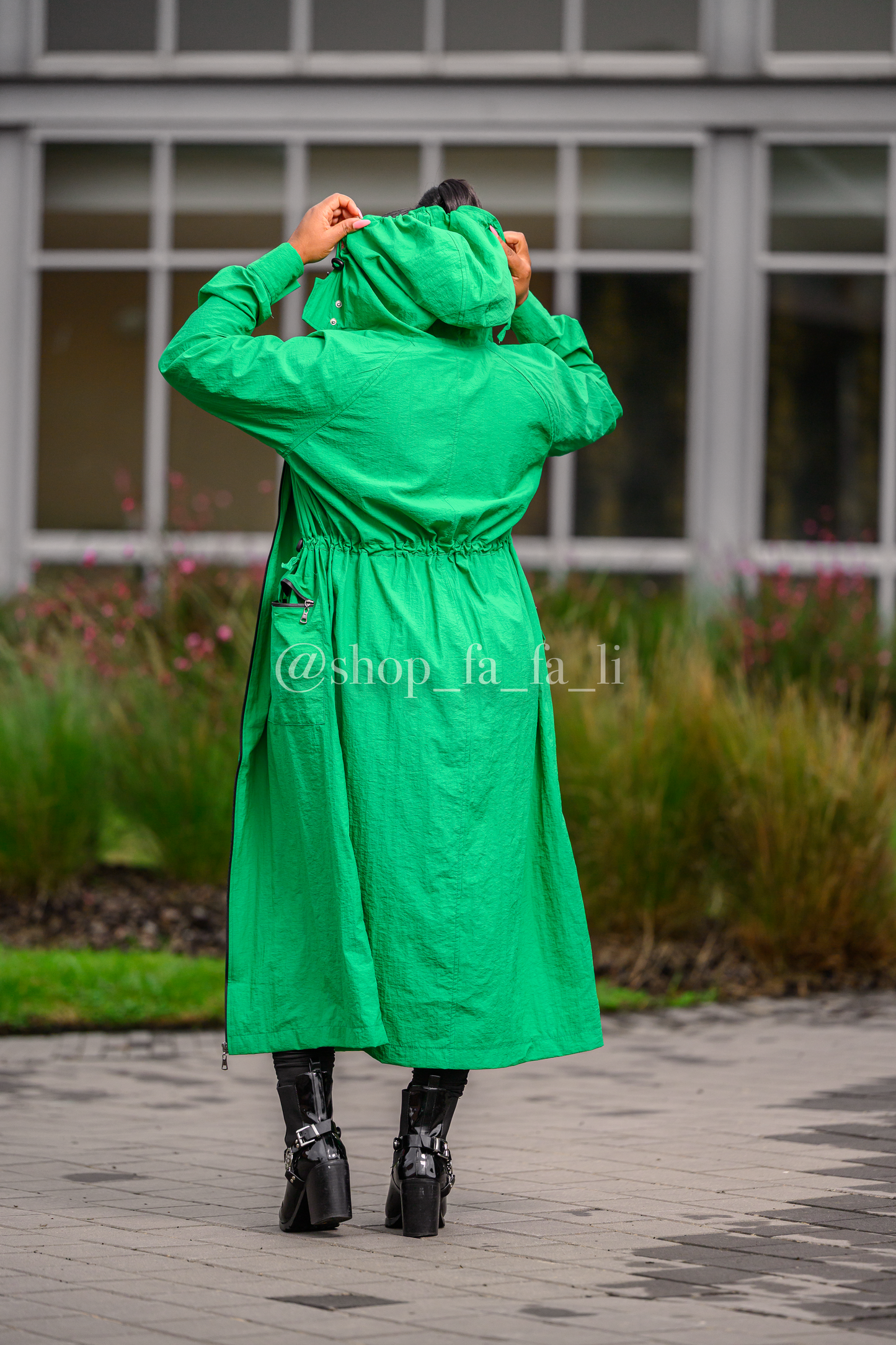 Green Trench Coat