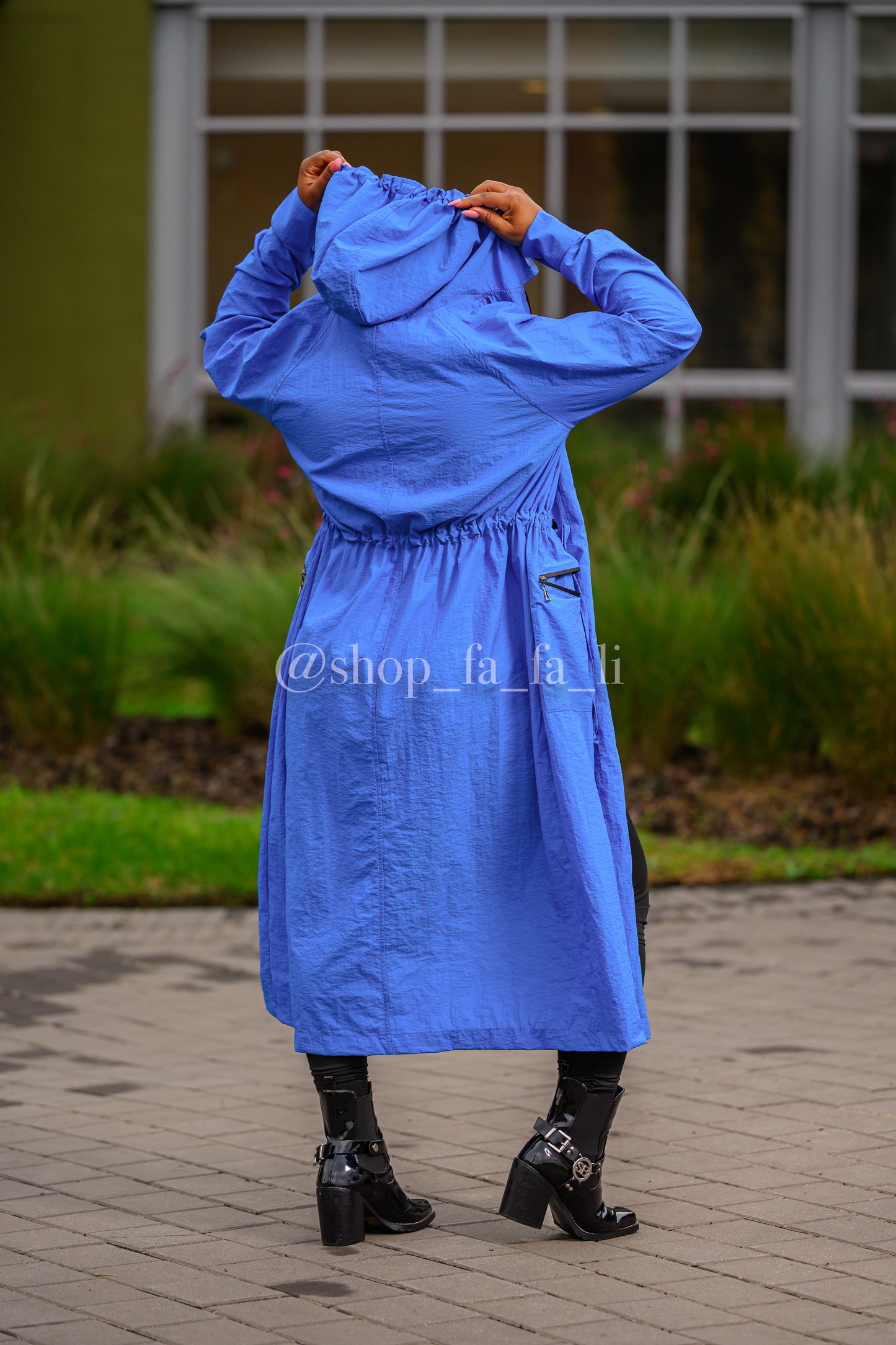 Blue Trench Coat