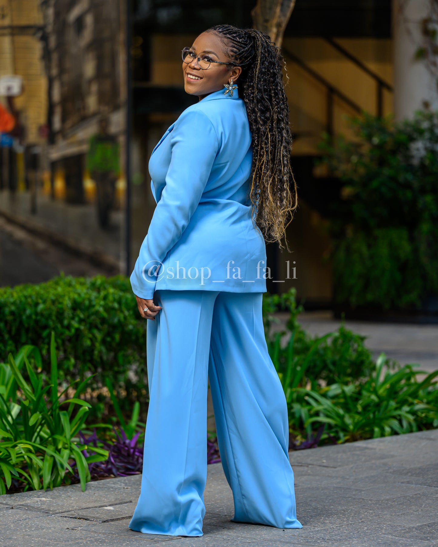 Blue Suit