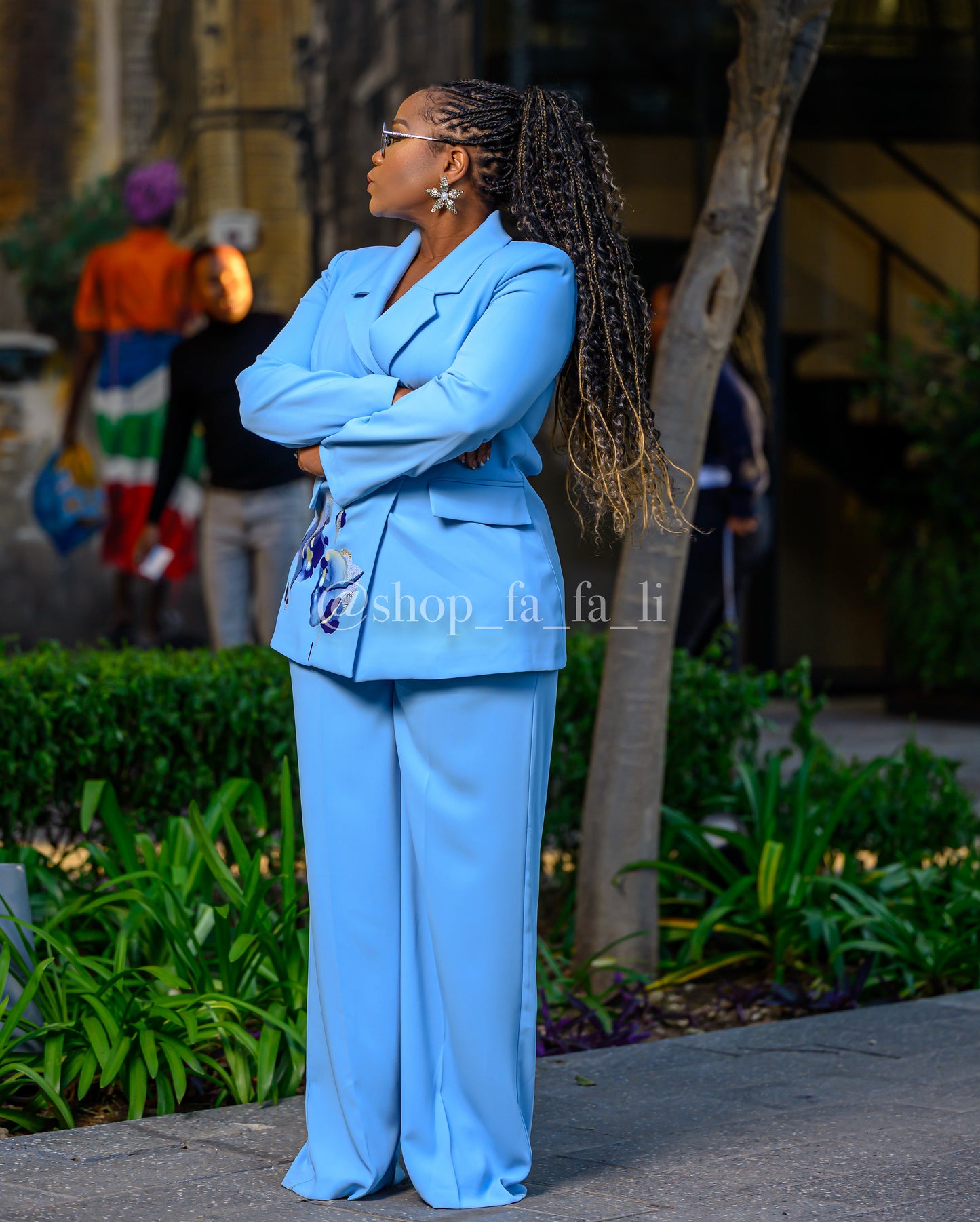 Blue Suit