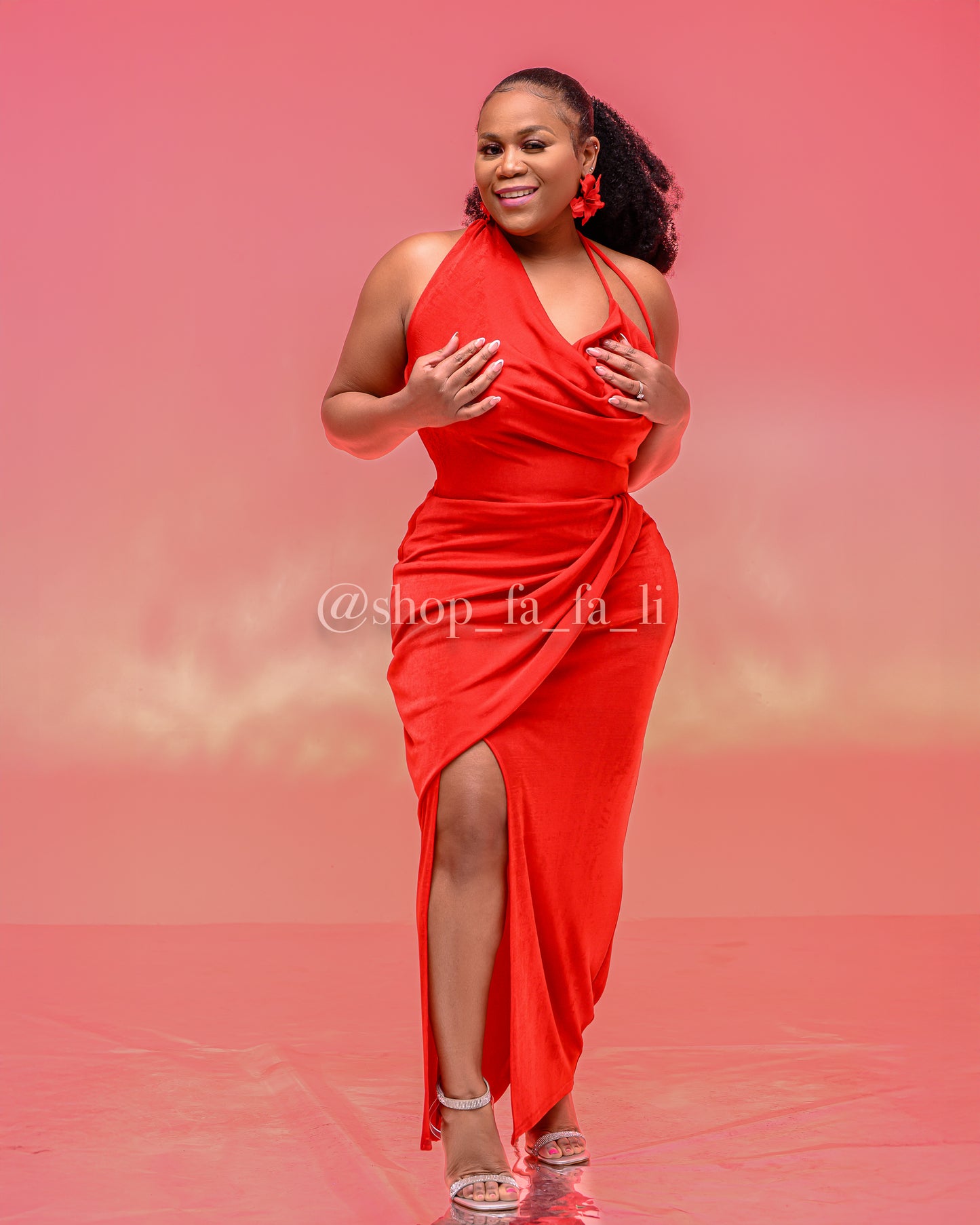 Red BodyCon Dress