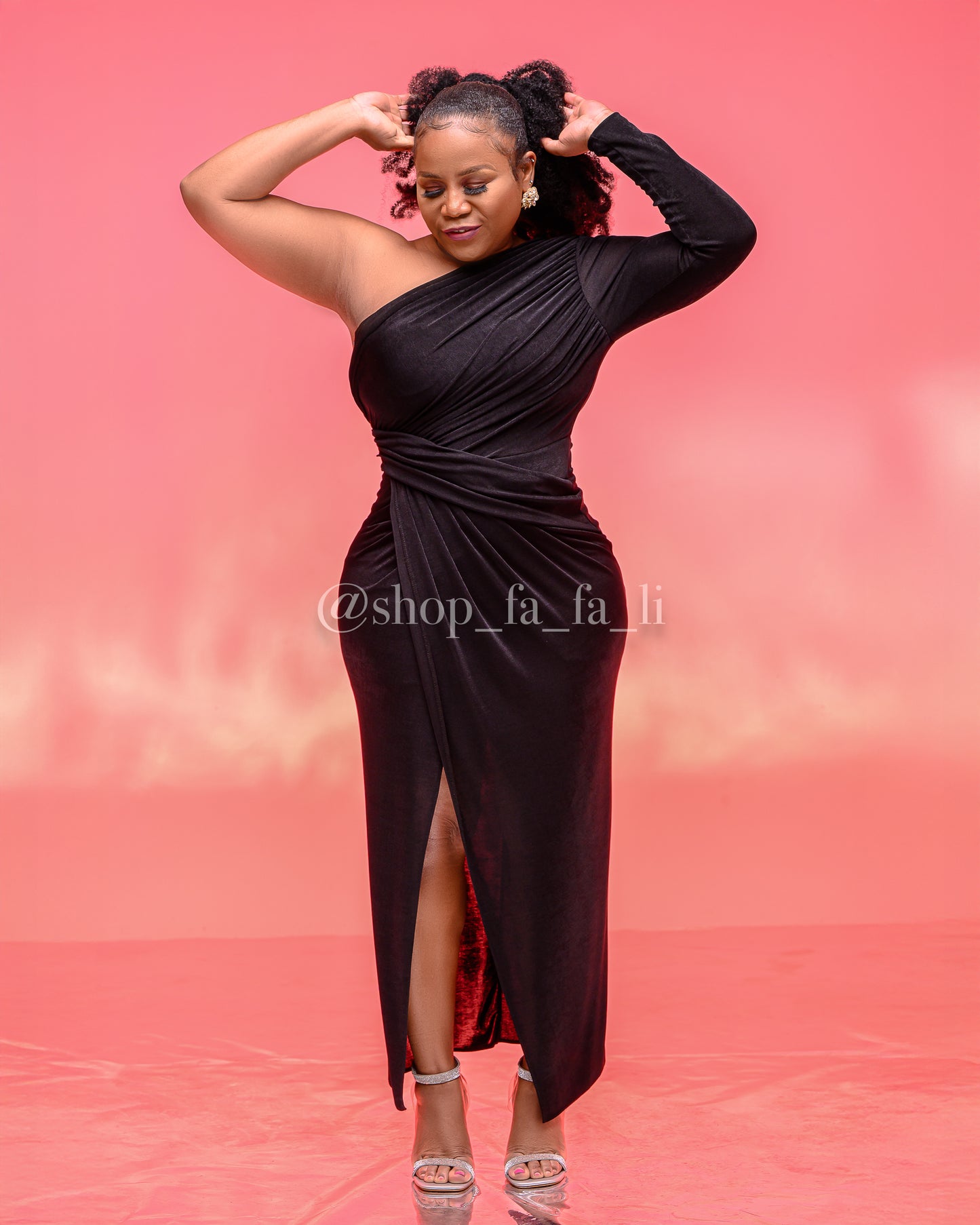 Black Body Con Dress