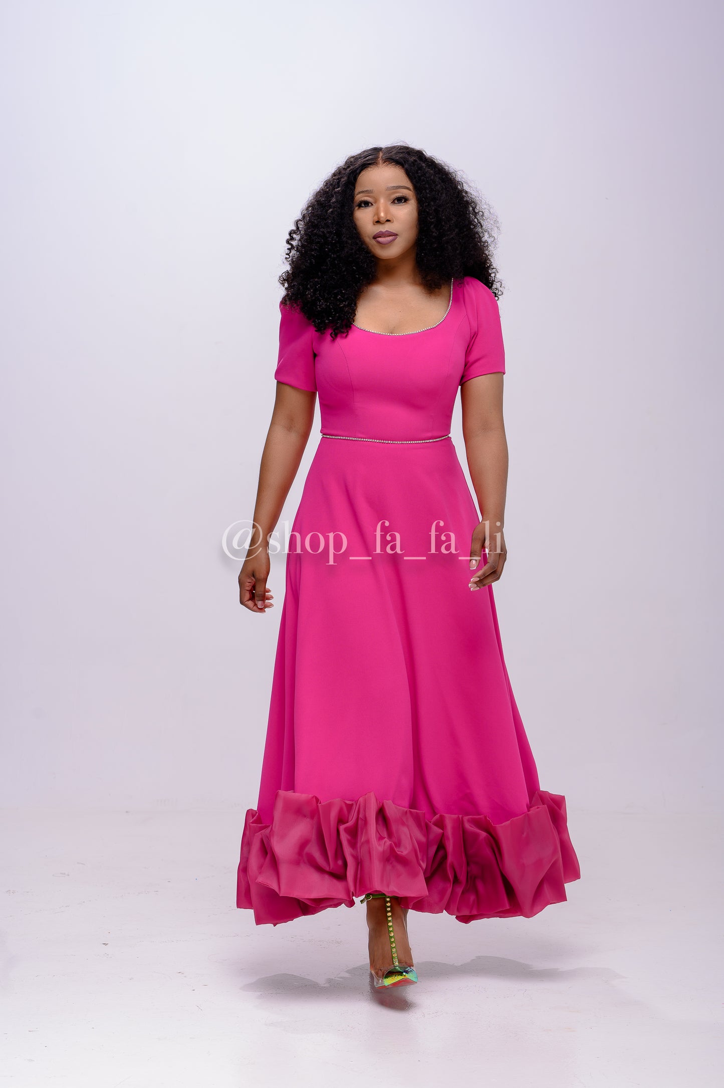 Pink Long Dress