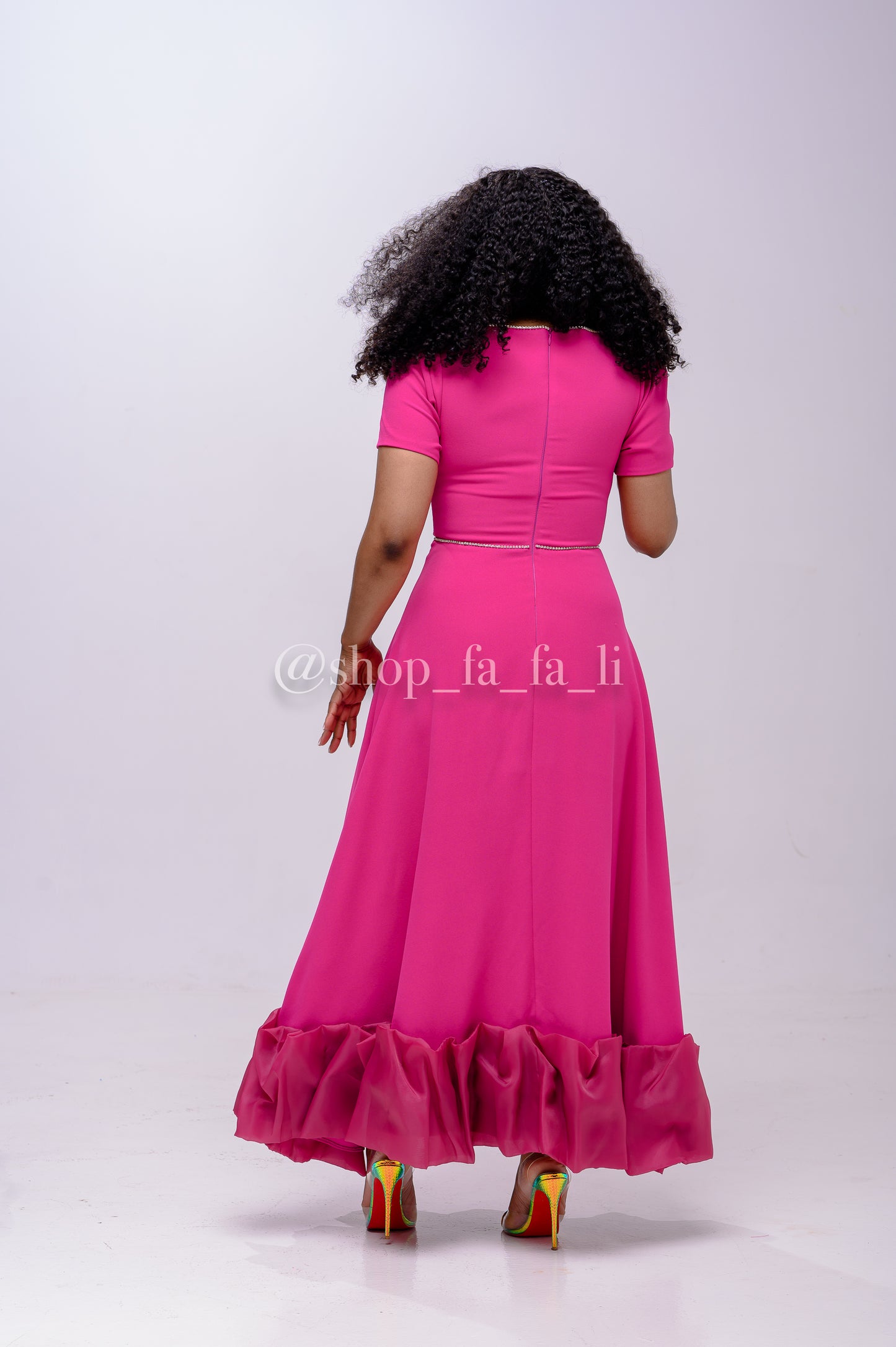Pink Long Dress