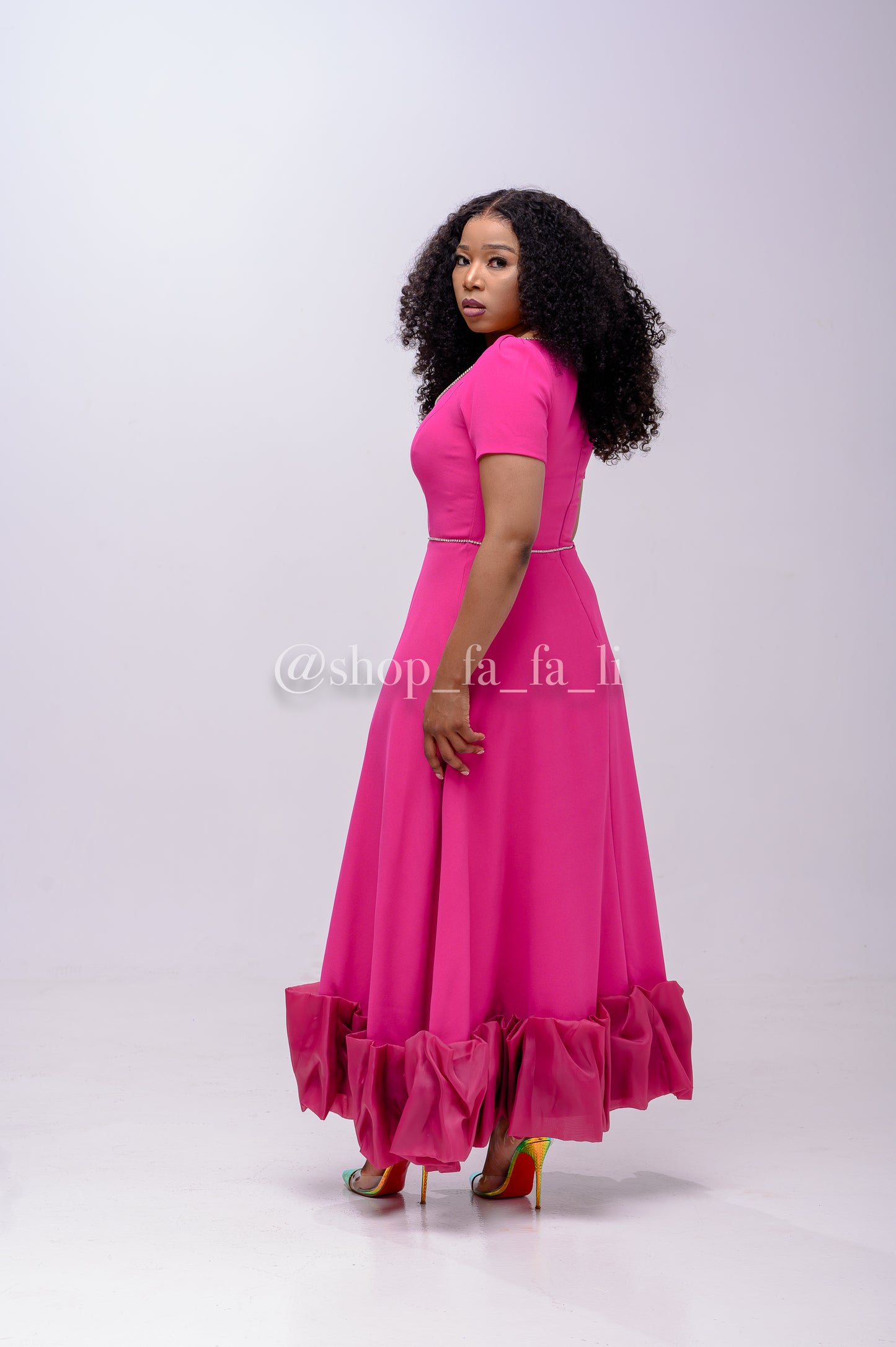 Pink Long Dress