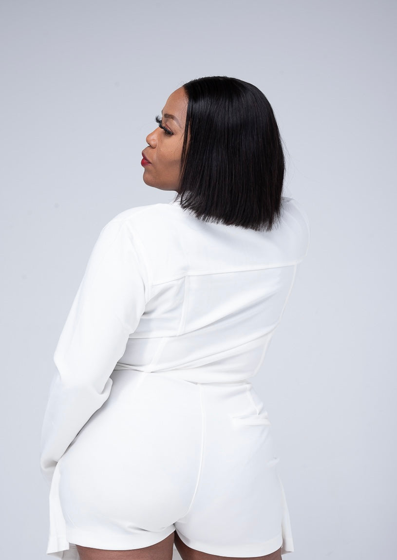 White Skort Set