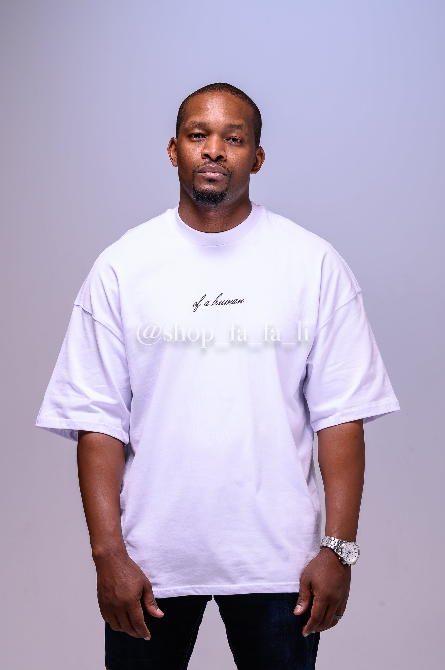 T-shirt -Oversized Fit flower Art