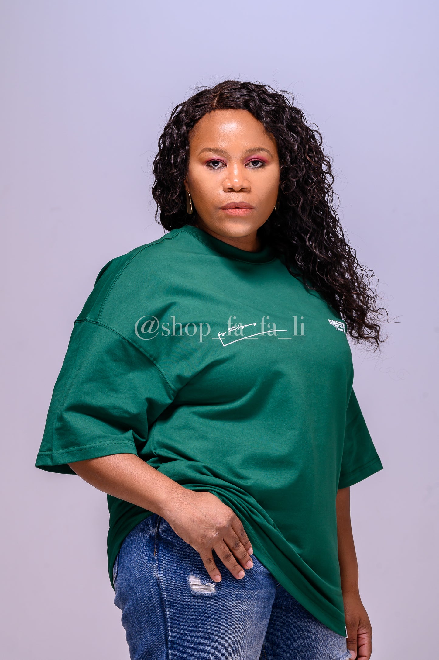 T-shirt -Oversized Fit Absofuckenlutely