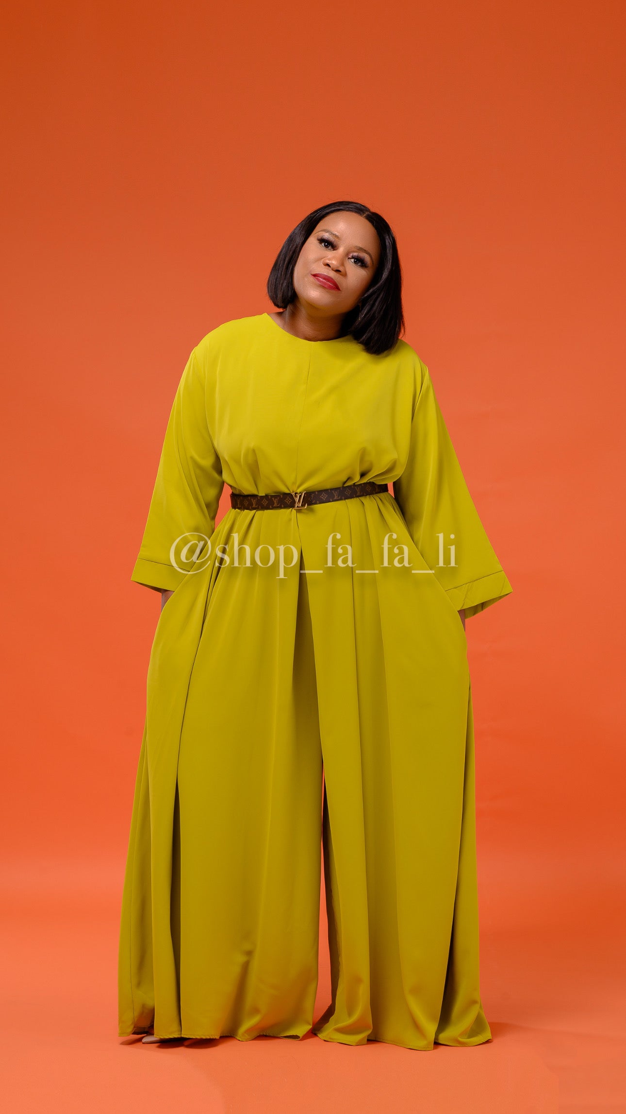 Lemon Oversize Jumpsuit