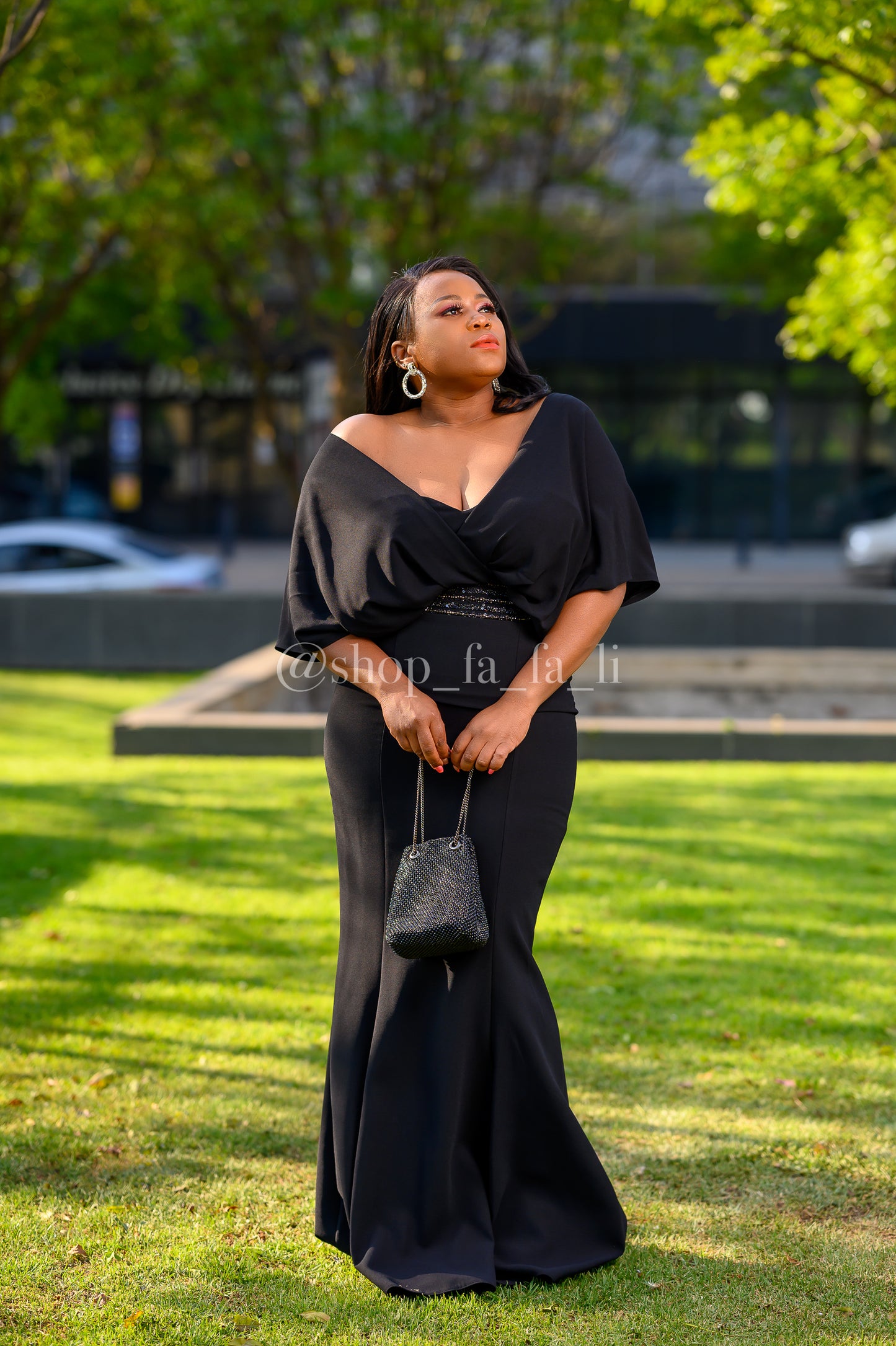 Black Long Evening Dress