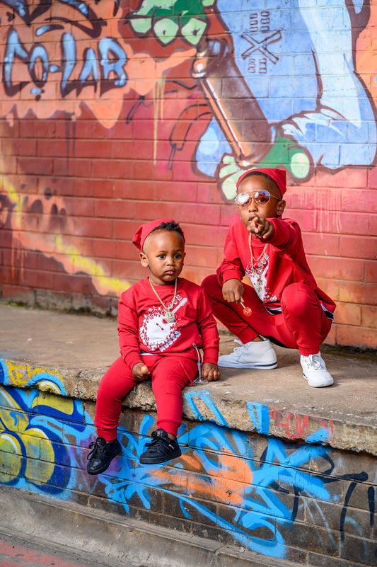 Kids  Red 3 Piece Set