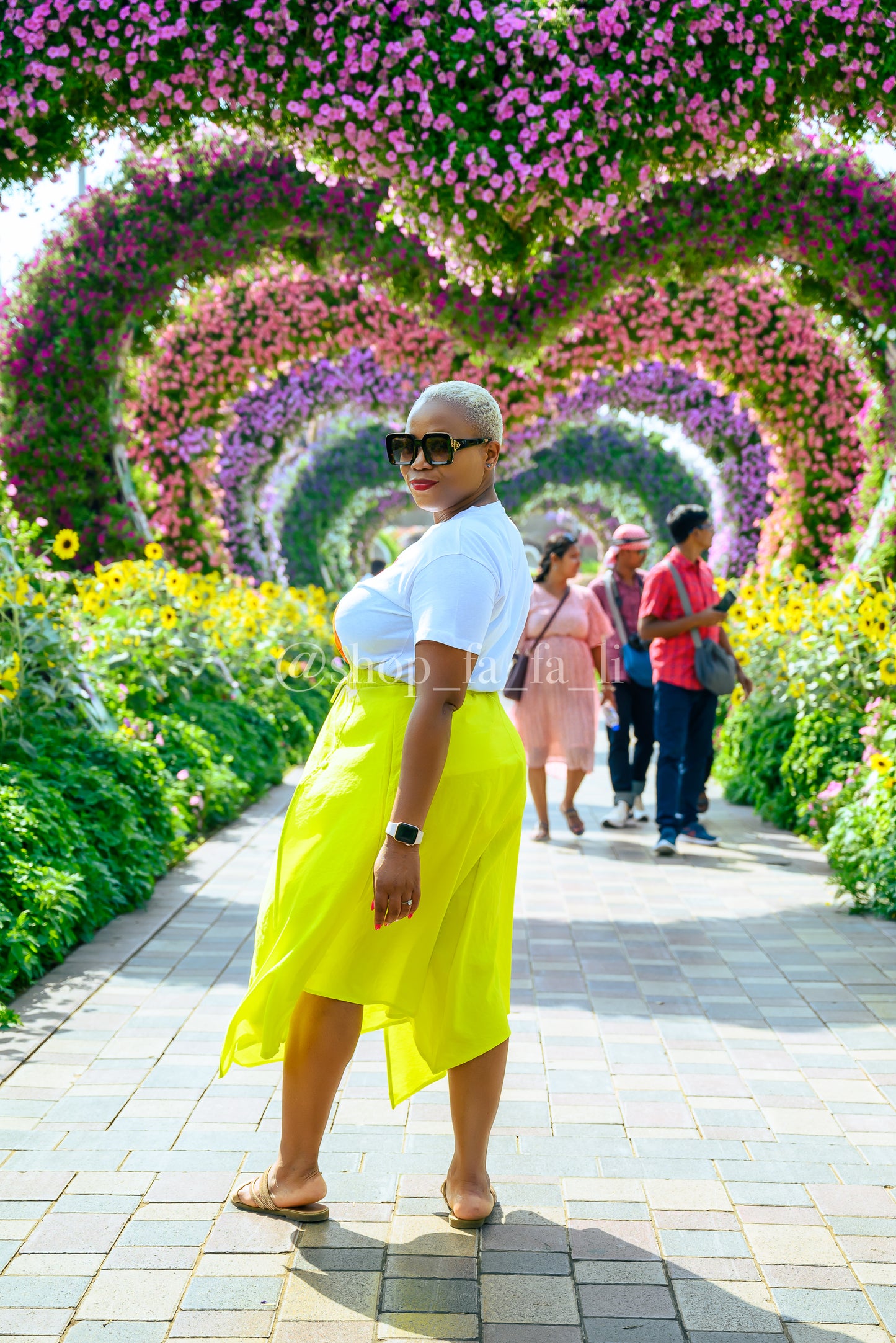 Casual Lime Skirt