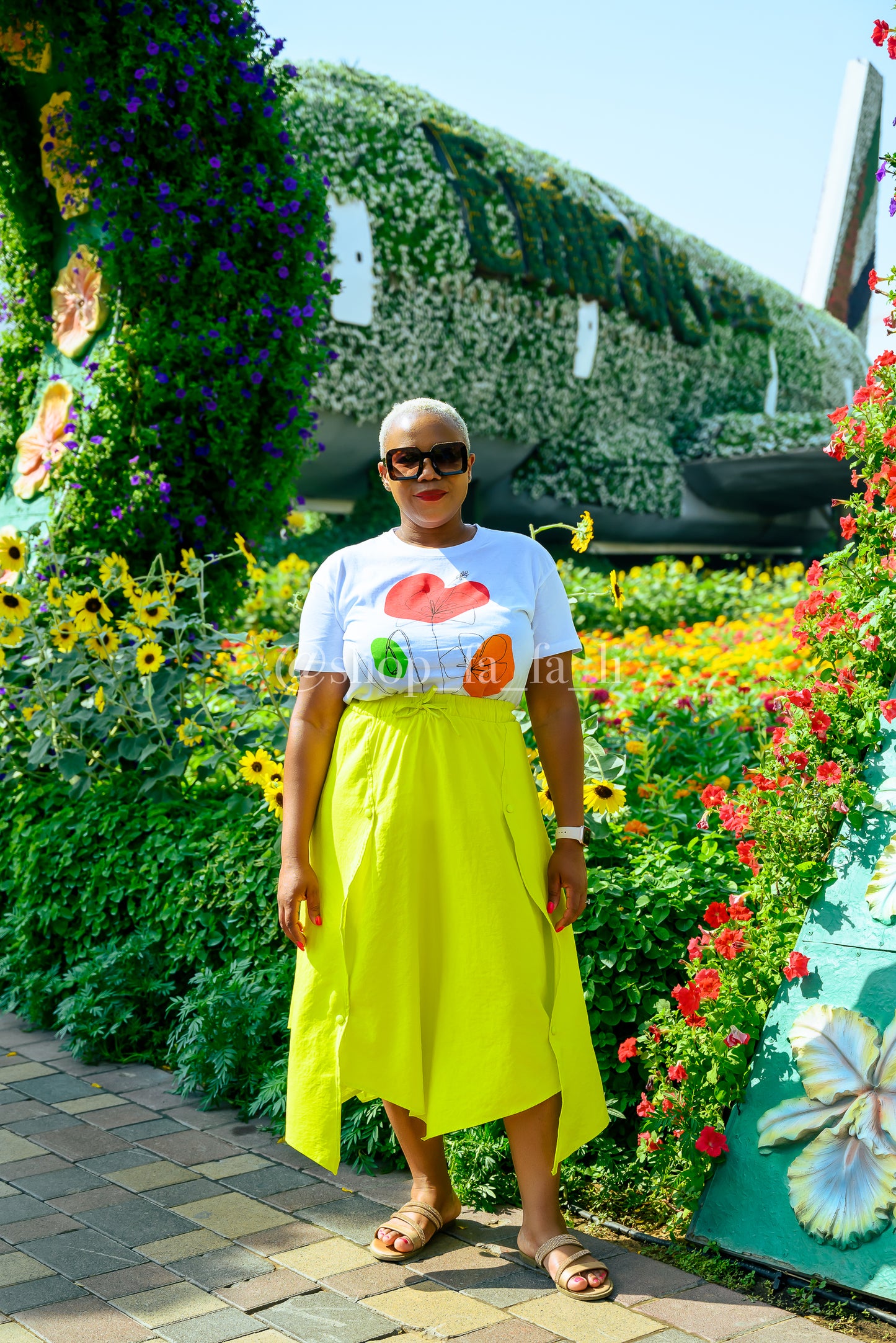 Casual Lime Skirt