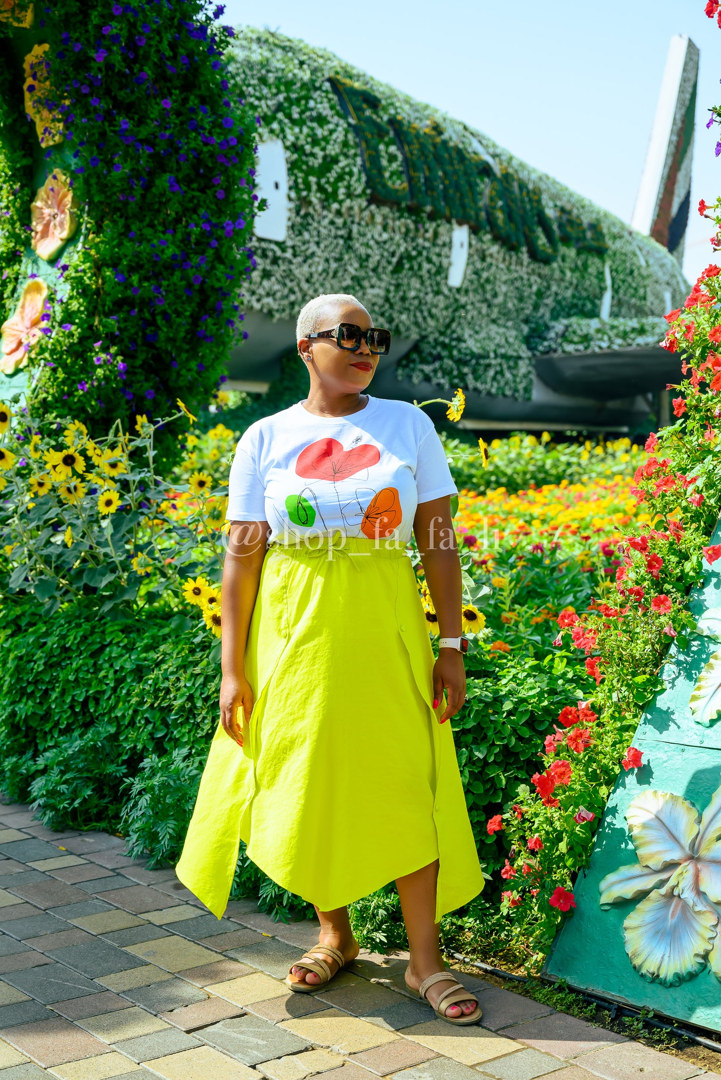 Casual Lime Skirt