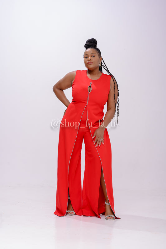 Red Jumpsuit