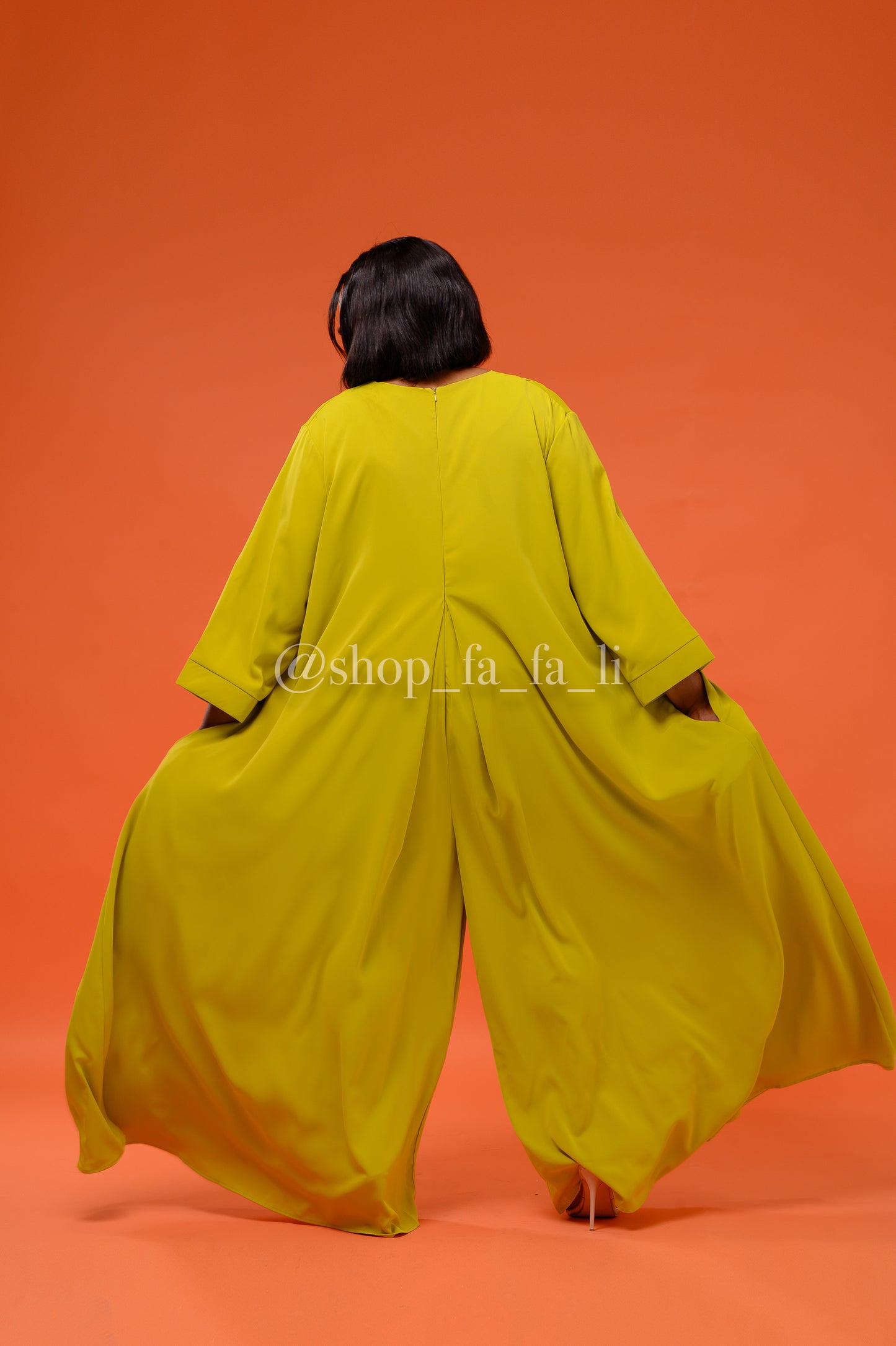 Lemon Oversize Jumpsuit