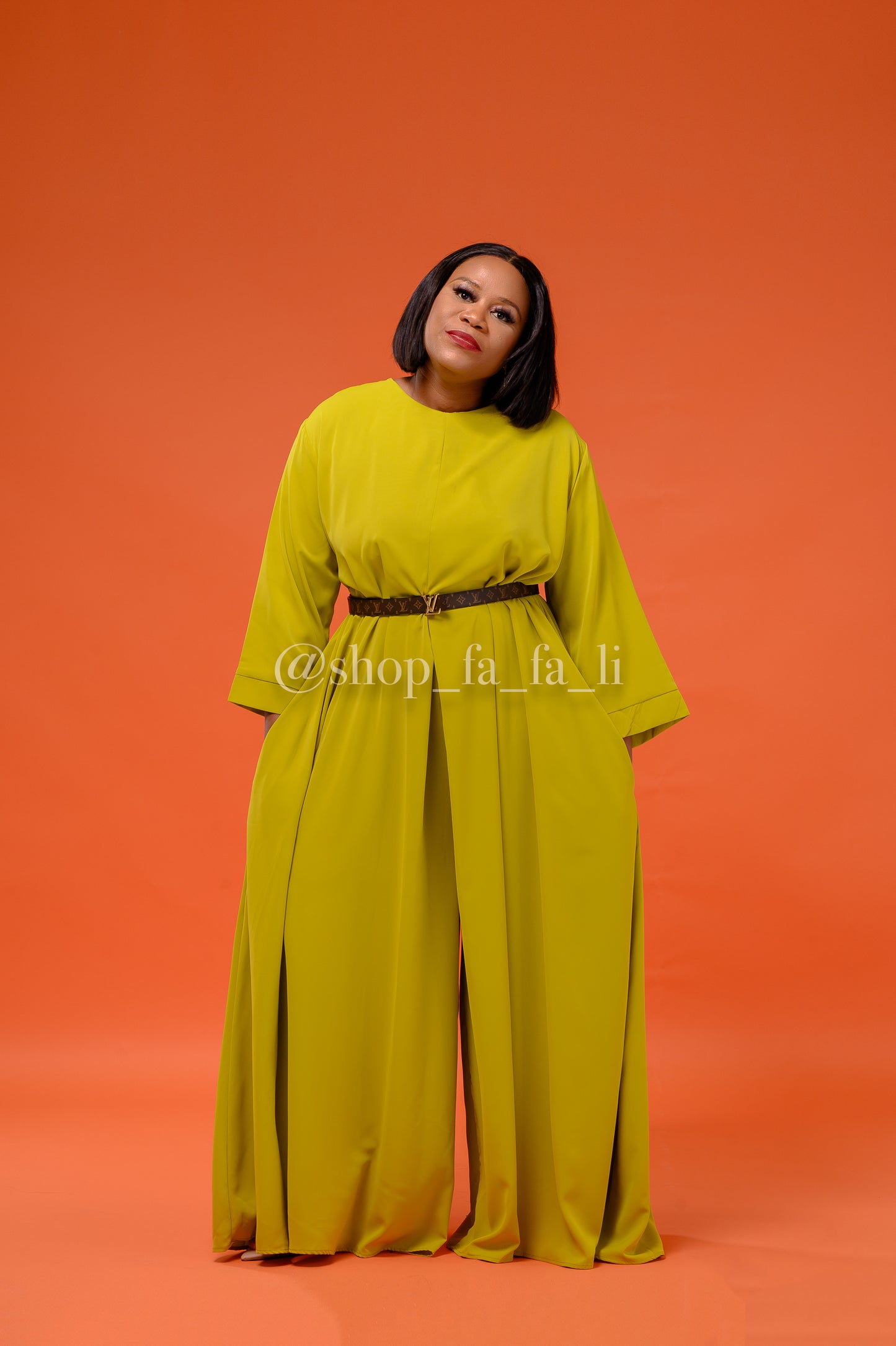 Lemon Oversize Jumpsuit