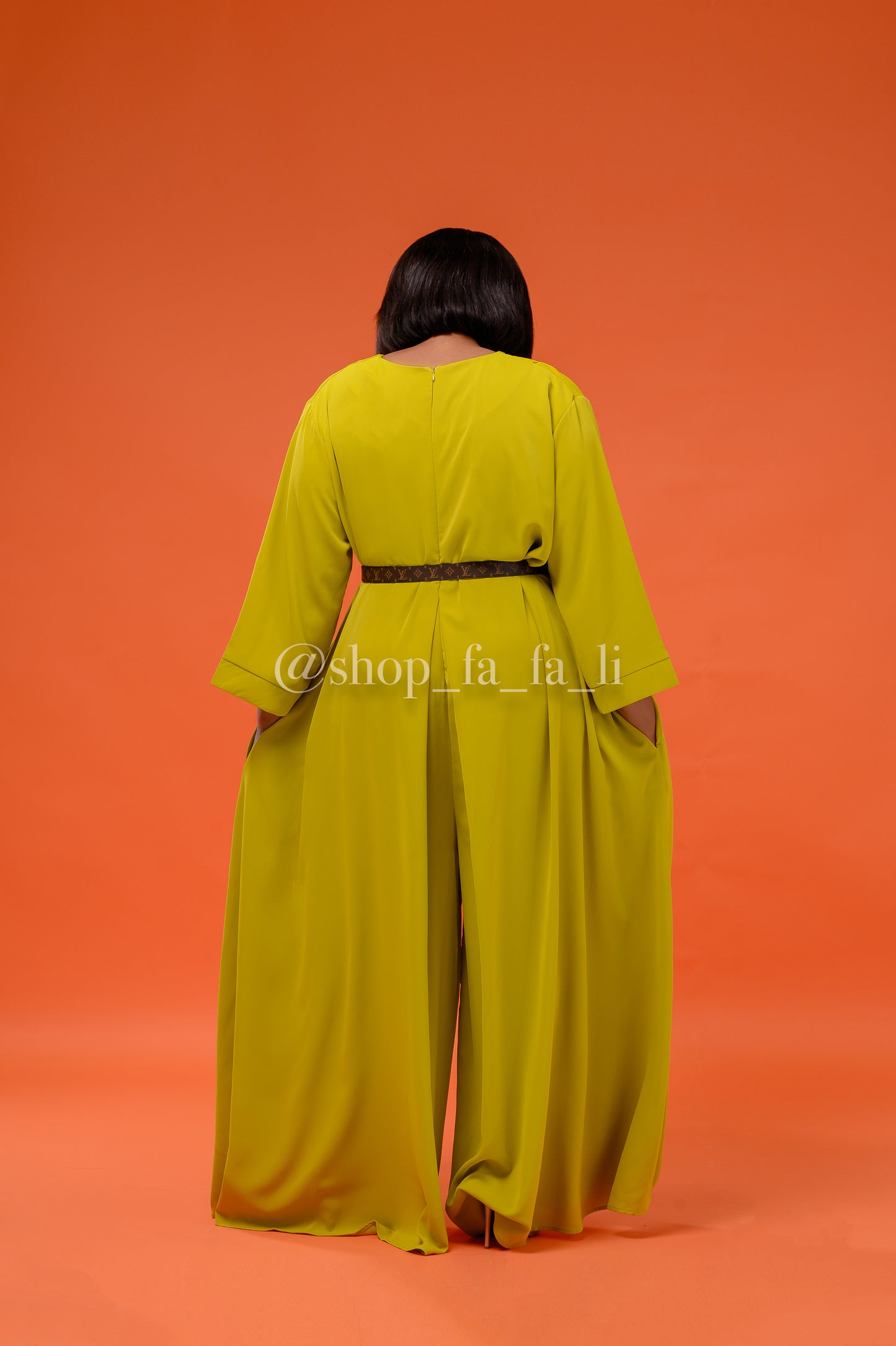 Lemon Oversize Jumpsuit