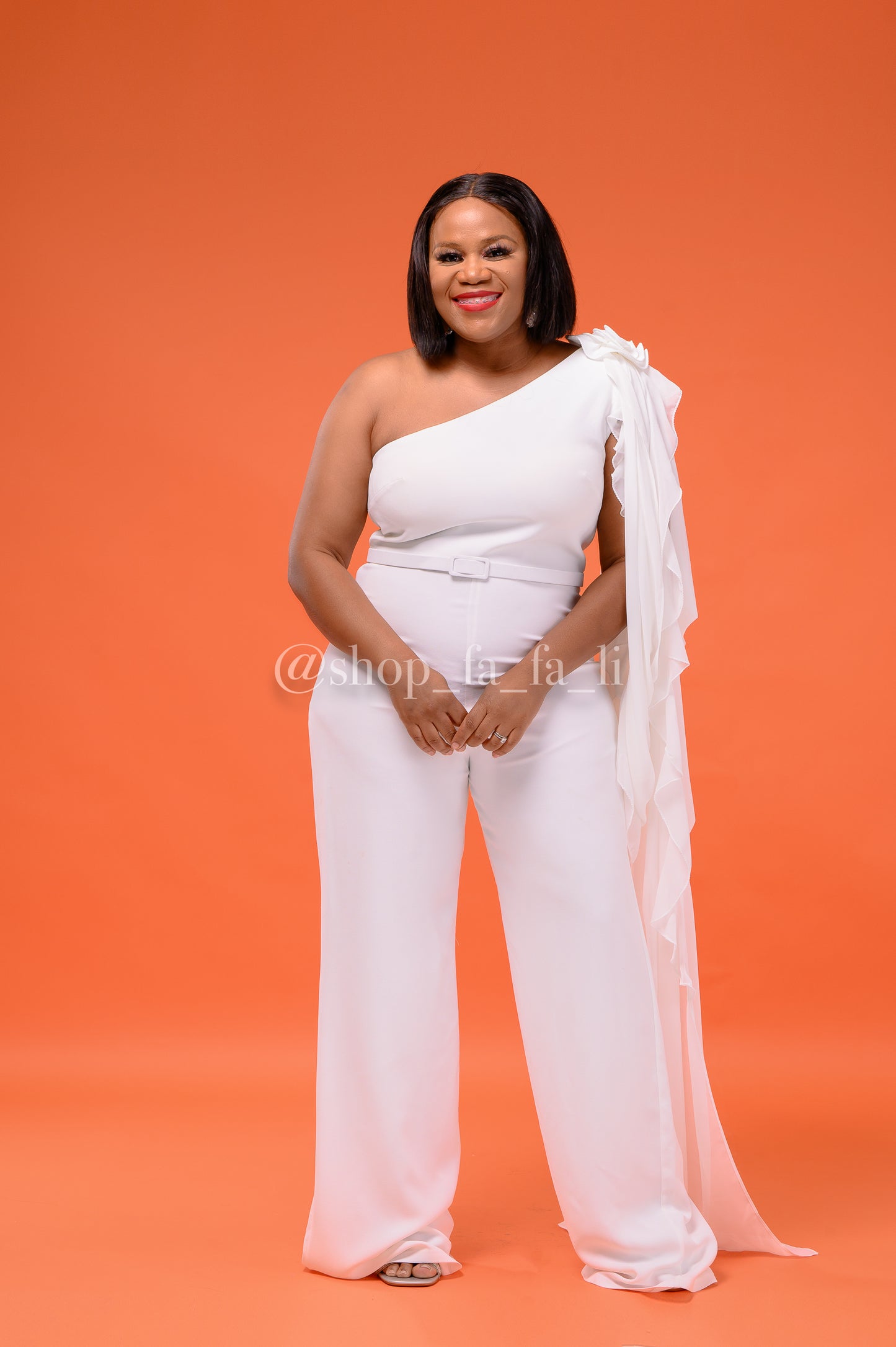 White Jumpsuit