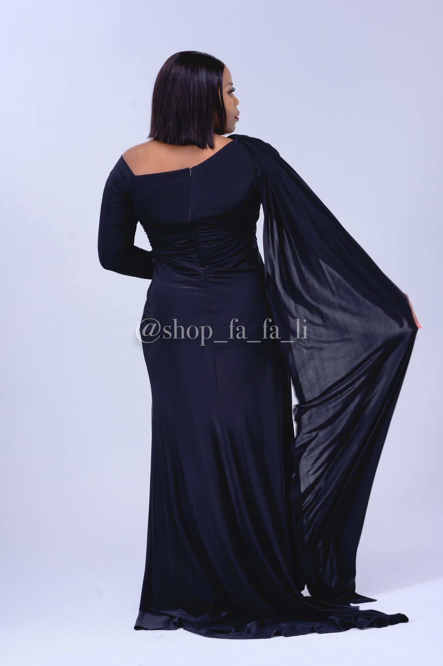 Black Plus Evening Dress